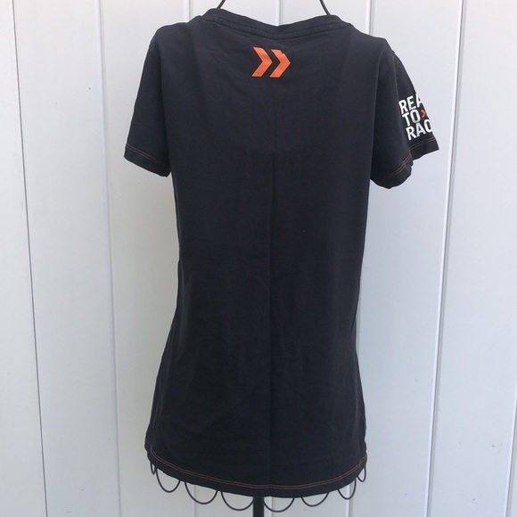 KTM POWERWEAR Womens ready to race shirt black and orange size large outdoors​​ - Picture 5 of 5